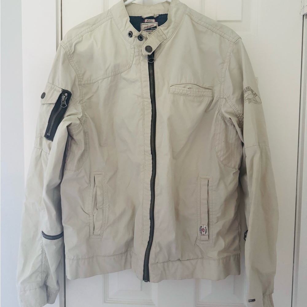Tommy Hilfiger denim New York   Men's Cream bomber Jacket